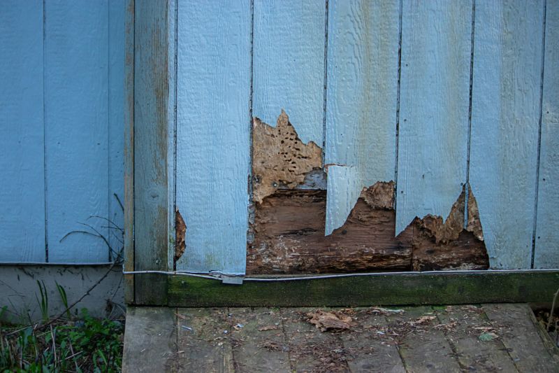 Weather And Moisture Damage In Outdoor Structures